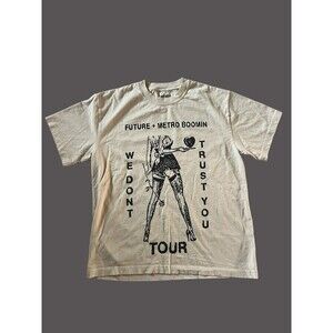 Future x Metro Boomin “We Don’t Trust You” Tour Tee Shirt Size Small